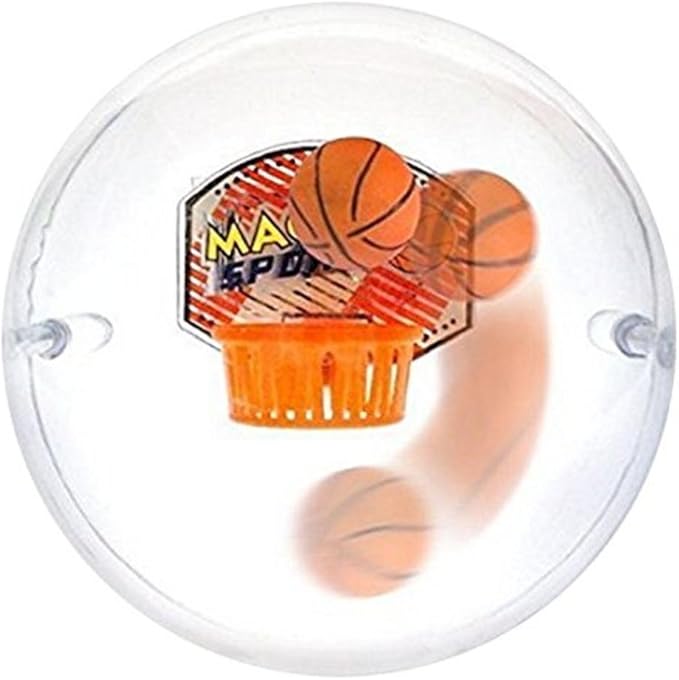 2 Pcs Electronic Handheld Basketball Game Fidget Toys 3D Mini Basketball Shooting Table Games w/ LED Flash & Sound by HNDtek