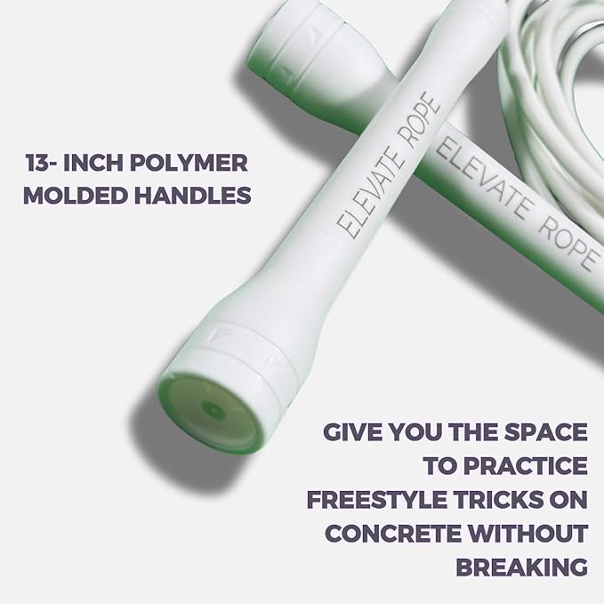 Professional Speed Rope - 3m Adjustable Skipping rope, 5mm PVC with Nylon Core for Cardio, Double Unders & Crossfit - Durable Jump Rope Used for Indoor/Outdoor Training.