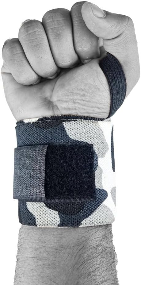 wrist wraps for weightlifting men & Women 18" Professional Quality Wrist Support with Heavy Duty Thumb Loop - Best Wrap for Powerlifting Competition, Strength Training, Bodybuilding