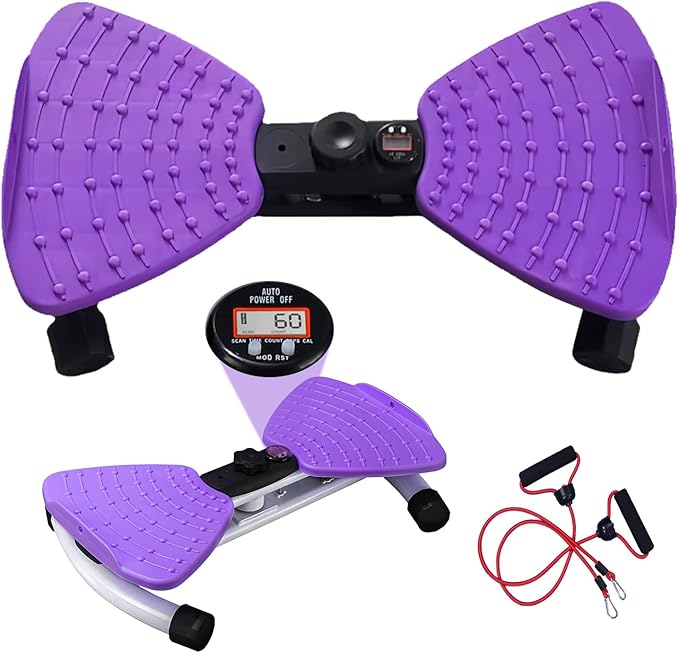 Waist Twisting Fitness Tool, Adjustable Waist Twisting Machine For Women Men, Ab Twister Board, 330 Lbs Capacity & Led Digital Display, Home Gym Equipment