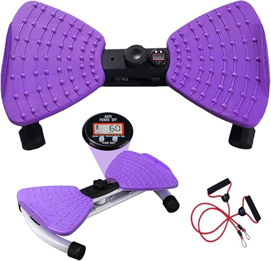 Waist Twisting Fitness Tool, Adjustable Waist Twisting Machine For Women Men, Ab Twister Board, 330 Lbs Capacity & Led Digital Display, Home Gym Equipment