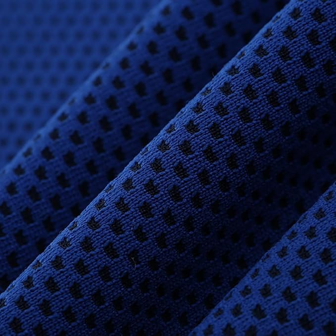 Peicees 20 Pack Microfiber Neck Cooling Towels Sports Sweat Towels Sweat Headband for Travel Beach Swimming Camping Climbing Gym Yoga Workout Backpacking, Dark Blue