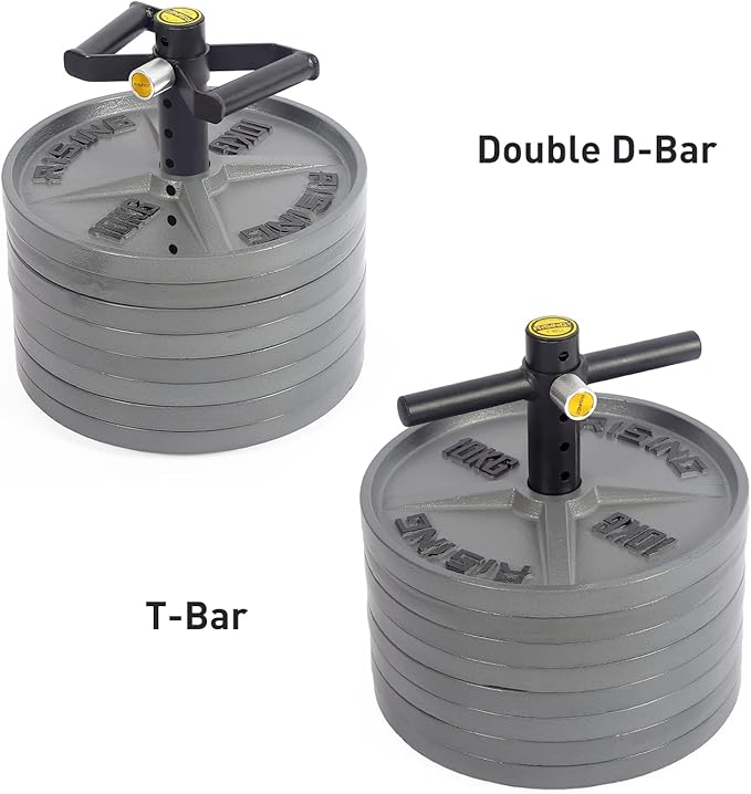 Adjustable kettlebell Handle, Heavy Duty Kettlebell Handle for Plates, Loading Pin with D-bar, Double D-bar and T-bar for Olympic Weight Plates, Hold Up 200lbs.