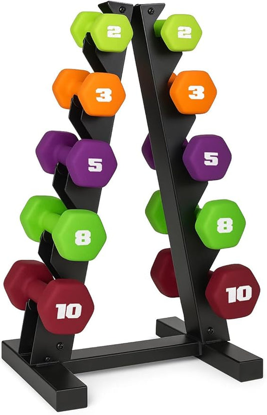 CAP Barbell Neoprene Dumbbell Weights Pairs & Sets | Multiple Colors