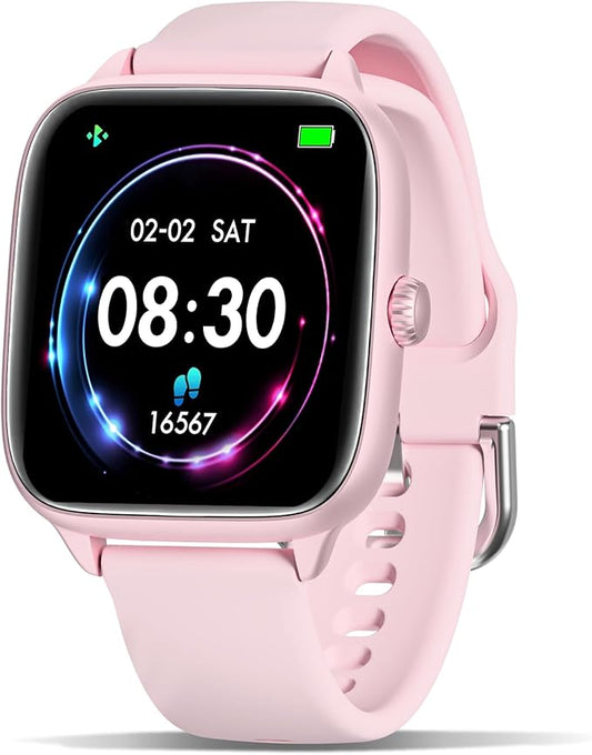 Fitness Tracker Answer/Make Calls, Smart Watch with Blood Pressure, Blood Oxygen, 24/7 Heart Rate Monitor, 120+ Sport Mode Activity Tracker, Waterproof Sleep Tracker for Women Men