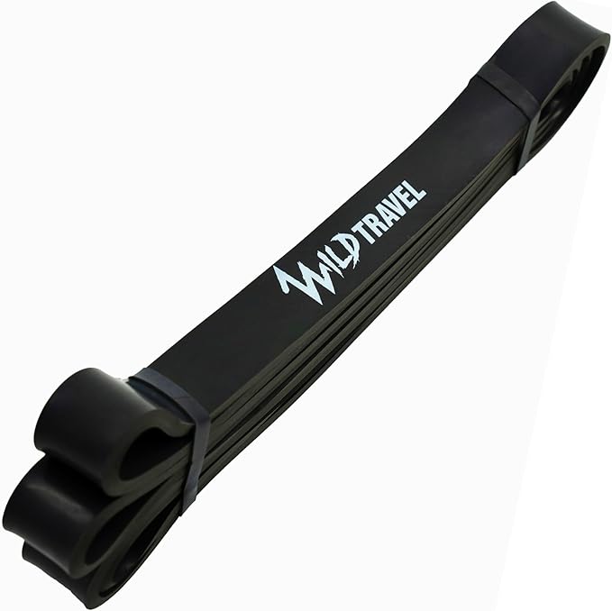 Wild Travel Chile- 4-Pack Resistance Bands Kit – Pull-Up Assist Bands for Crossfit, Gym, and Home Workouts