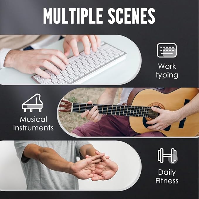 Wrist Ball, 2026 New Wrist Ball Exerciser, Auto-Start Wrist Balls Hand Exerciser, Adjustable Resistance, Hand Strengthening Devices for Strengthen Arms, Bones and Muscles, Joint Relief