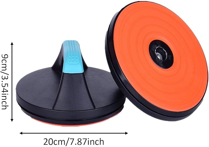 2X Rotating Push Up Handles Strength Training Equipment for Workout Gym Home