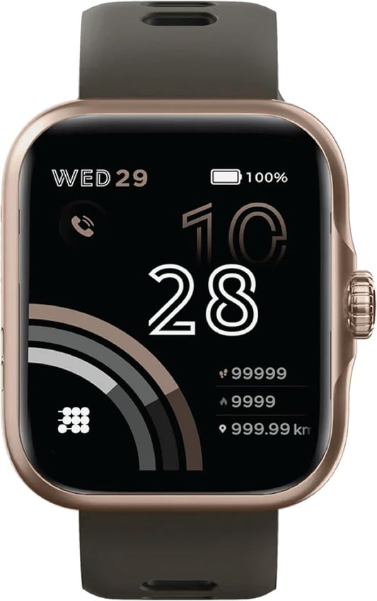 Cubitt Viva Pro Smartwatch/Fitness Tracker with 1.78" Touch AMOLED Screen, Bluetooth Calling, Built in GPS, 60+ Sports, Blood Oxygen, Heart Rate, Stress and Sleep Monitor, Waterproof, Step Counter