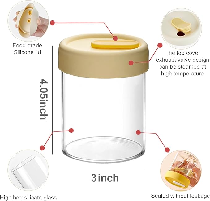 13.5oz Overnight Oats Containers with Lids, Glass Jar with Lid, Overnight Oats Jars, Meal Prep Jars for Yogurt Oats Parfait Chia Pudding Cereal Snacks (12PCS)