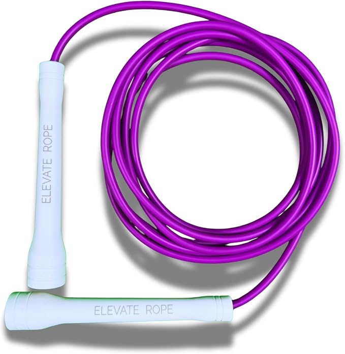 Professional Speed Rope - 3m Adjustable Skipping rope, 5mm PVC with Nylon Core for Cardio, Double Unders & Crossfit - Durable Jump Rope Used for Indoor/Outdoor Training.