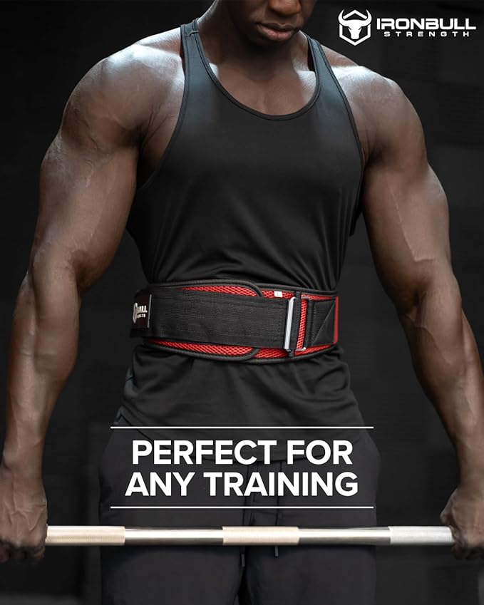 Weightlifting Belt For Men and Women - 6 Inch Auto-Lock Weight Lifting Back Support, Workout Back Support for Lifting, Fitness, Cross Training and Powerlifitng