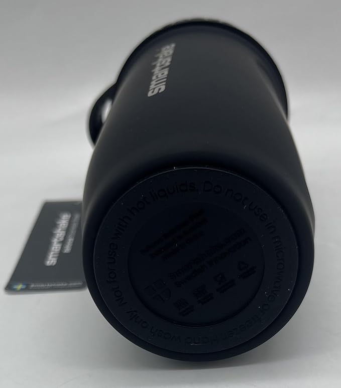 Smartshake Rockband Reforce Stainless Steel Protein Shaker Bottle 900 ml | 30 oz - Leakproof Screw-on Lid - BPA Free – Unisex (Five Finger Death Punch, F P Logo, Black)