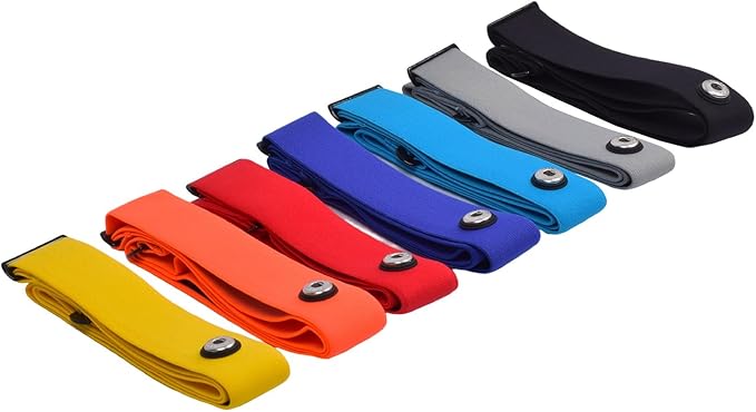 Comfortable Heart Rate Chest Replacement Strap for Polar H10 H9 Garmin Wahoo Coospo PowrLab Fitcent Magene MOOFIT IGPSPORT