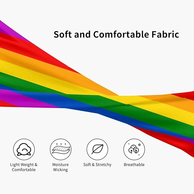 Sports Headband Moisture Wicking Sweatband for Men Women Running Cycling Yoga Fitness Workout