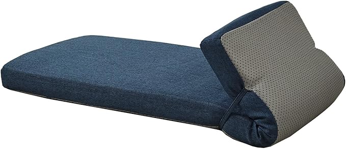 36 x 14 Inch Piano Bench Cushions for Indoor Furniture with Ties Non Slip Kitchen Dining Room Bench seat Cushion for Shoe Storage Ottoman Window Settee Pad,Navy Blue