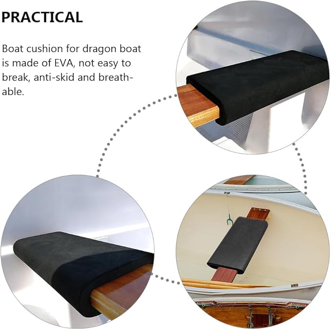 Boat Seat Cushion: Dragon Boat Paddle Seat Pad Flotation Cushion Rowing Seat Cushion Kayak Seat Pad for Kayak Watersports Rowing