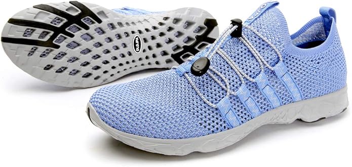 DLGJPA Men's Lightweight Quick Drying Aqua Water Shoes Athletic Sport Walking Shoes