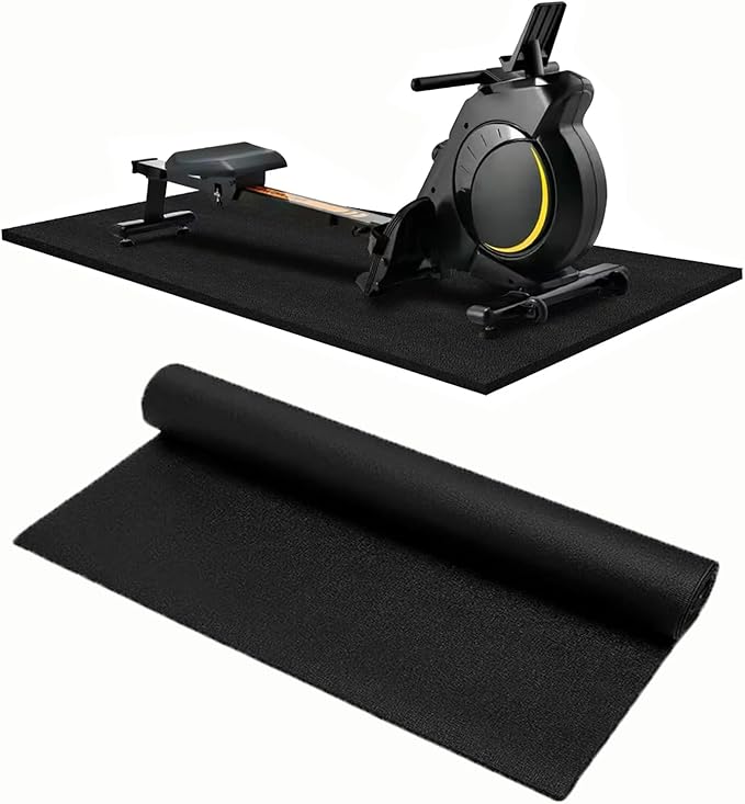 Treadmill Mat β 84" x 36", 1/4" Thick Non-Slip Walking Pad Mat for Carpet Floors & Hardwood, Shock Absorbing Exercise Mat & Under Treadmill Mat for Floor Protection in Home Gym