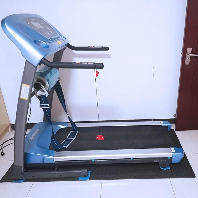 V3VOGUE Treadmill Mat, Exercise Equipment Mats, High Density Floor Protector, Noise Reduction Fitness Mat, Sound Absorbing Mat, Indoor Exercise Waterproof & Carpet Protection