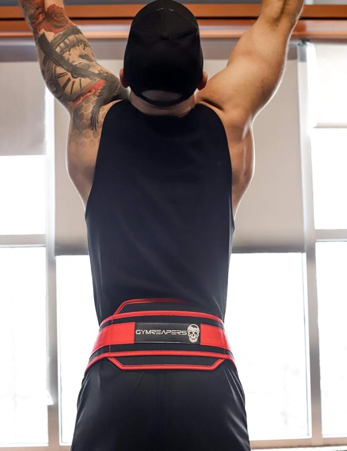 Gymreapers Dip Belt With Chain For Weightlifting, Pull Ups, Dips - Heavy Duty Steel Chain For Added Weight Training