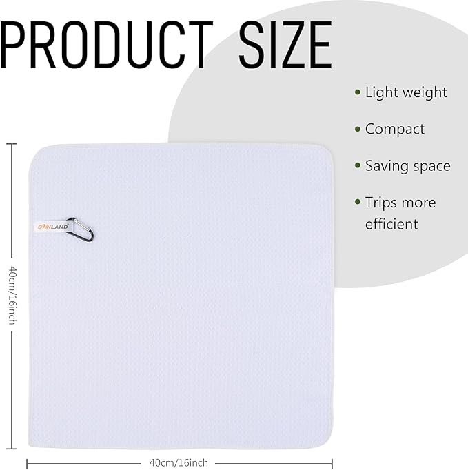 SUNLAND Microfiber Sports Workout Towels Fast Drying Fitness Sweat Towels for Men & Women Lightweight Multi-Purpose Gym Exercise Towel