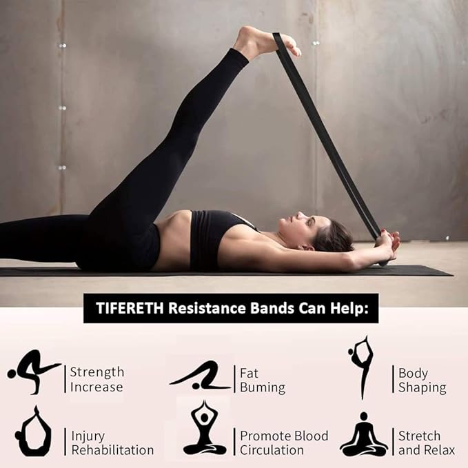 Pull-Up Bands - Resistance Bands for Women's Workout - Perfect for Gym & Home