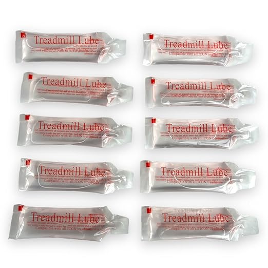 Treadmill Lubricant for Belt - 100% Silicone Treadmill Lube, Easy to Apply, Formulated for All ICON Treadmills - 0.5 oz (10 Pack)