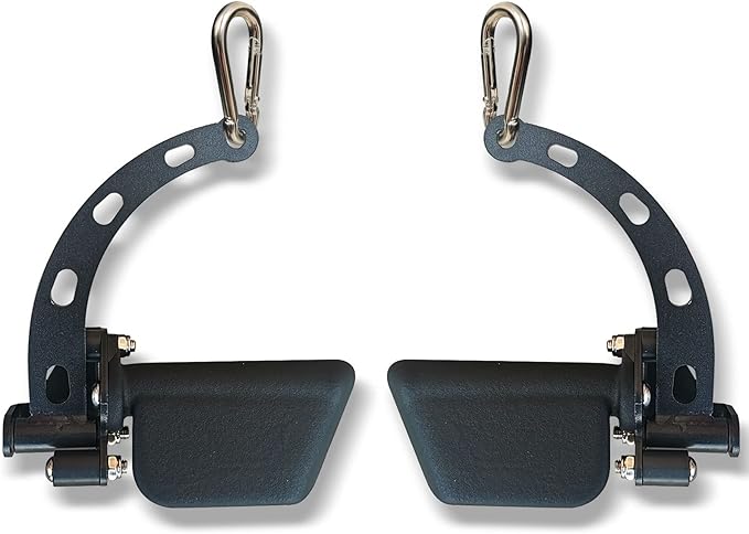 KORIKAHM Adjustable Lat Pull down Bar, Cable Machine Attachments for Gym, Home Gym Fitness T-bar Row Pulldown Attachments, Lat Pull Down Machine Wide Grip Neutral Grip Handle