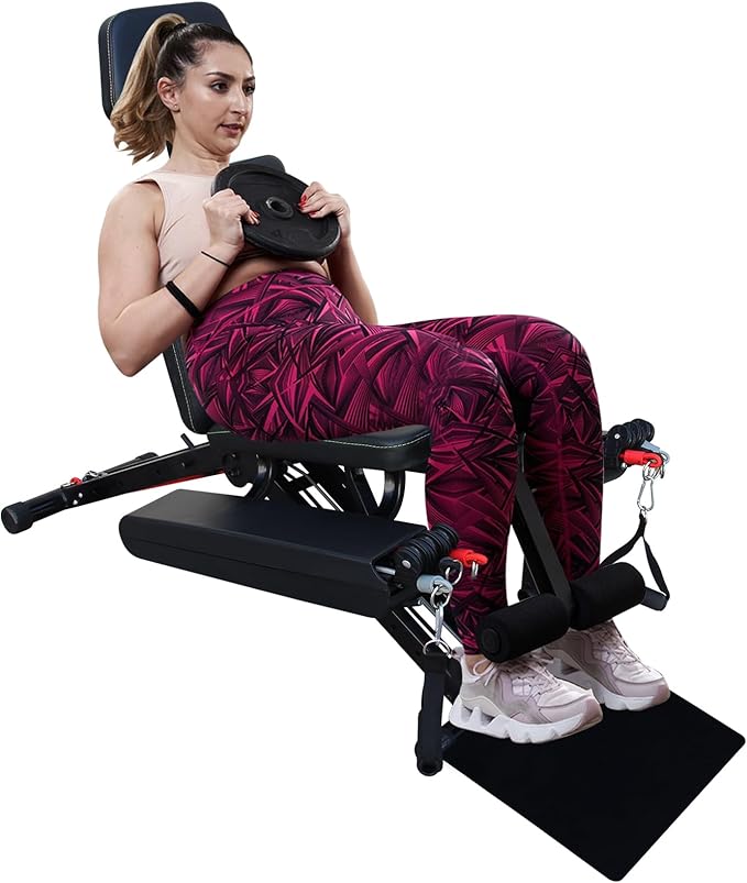 Multifuntional Weight Bench,600LB Strength Training Bench, Adjustable Foldable Workout Bench Press for Full Body Strength Training, Incline Decline Bench with Fast Folding