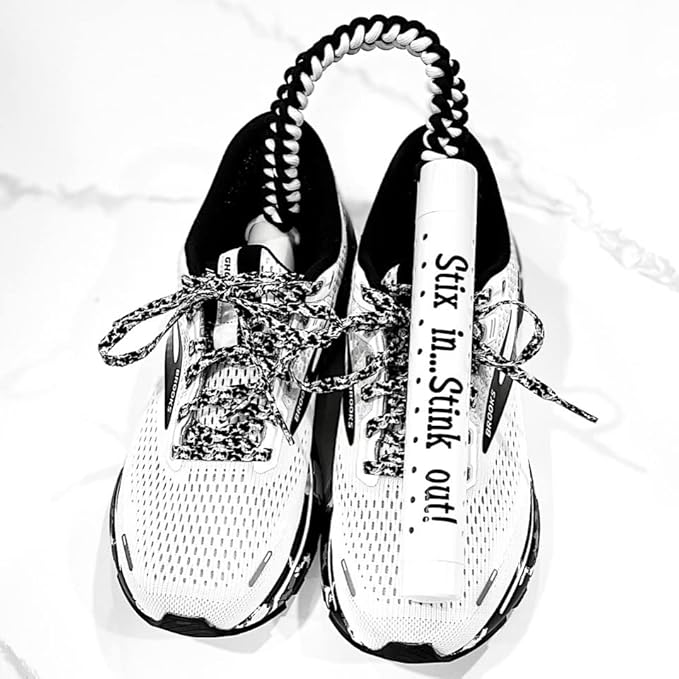 Glovestix StankStix Shoe Deodorizer Shoe Odor Eliminator, Formerly Called ShoeStix. Non-Toxic Odor Remover for Shoes, Boots, Smelly Gym Bags, Boxing, Lacrosse, Soccer & Hockey Gear