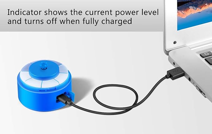 VOLTRX Premium Electric Protein Shaker Bottle, Made with Tritan - BPA Free - 24 oz Vortex Portable Mixer Cup/USB Rechargeable Shaker Cups for Protein Shakes