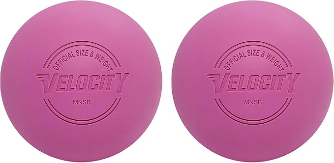 Velocity Lacrosse Balls - 1, 2, 3, 6, 12, 18, 24, 36, 60 and 120 Packs - for Practice, Official NFHS and College Approved Size