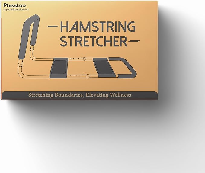 Hamstring Stretcher for Knee Extension & Pain Relief, Adjustable Low Back, Calf, Leg & Hip Stretching Device for Flexibility, ACL Surgery Recovery Physical Therapy Equipment - Upgraded 2025
