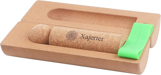 Upgraded Cork Foot Balance Board Trainer with User Guide | Foot Arch Ankle Strengthener | Improve Mobility & Foot Balance Stability & Prevent Foot Ankle Pain-Balance Trainer