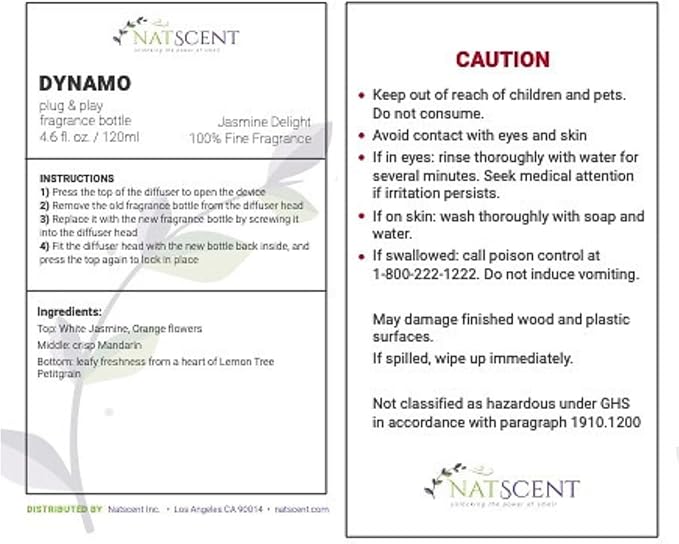 Jasmine Delight Essential Oils for Diffusers for Home, Nature-derived Jasmine Essential Oil, Long-Lasting & Family-Friendly Diffuser Oils Scents, IFRA Certified, Cold Air & Ultrasonic – 4oz