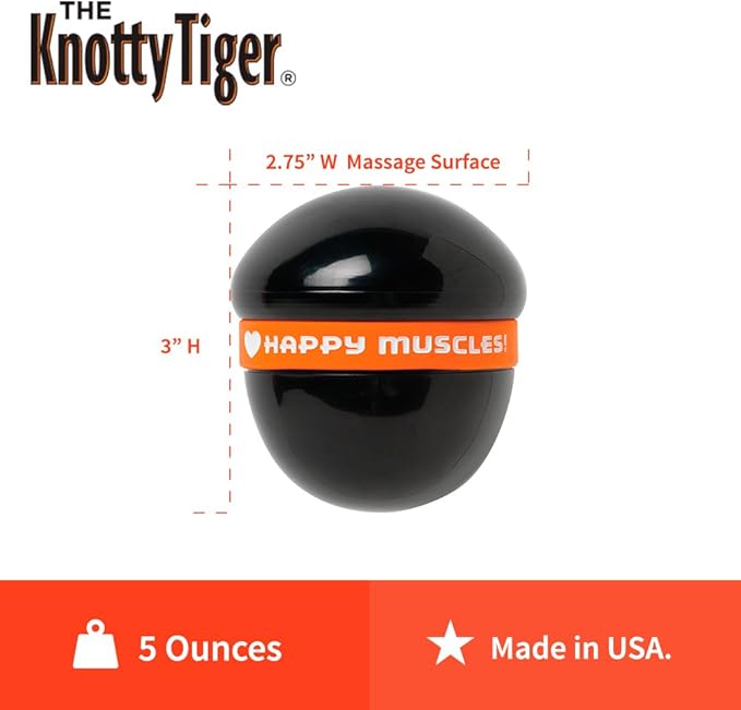 Tiger Tail Knotty Tiger Knot Buster Massage Ball Tool Delivers Elbow Deep Pressure Relieving Hands Fingers Thumbs from Fatigue