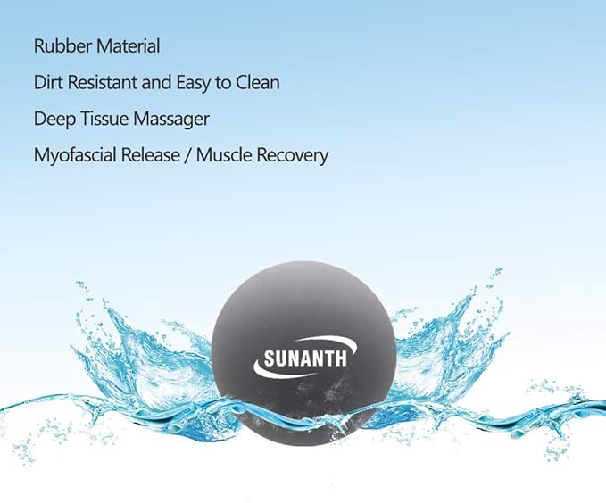 Foot Massager Roller,Massage Lacrosse Ball,Spiky Ball Therapy Set for Relieve Plantar Fasciitis,Heel & Foot Arch Pain and Deep Tissue Massage