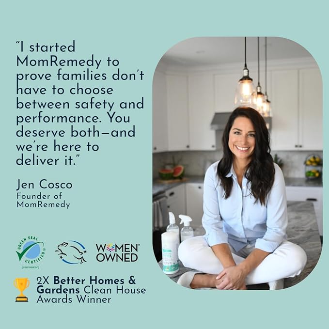 MOMREMEDY Hydrogen Peroxide Cleaning Wipes | All Purpose Cleaner and Stain Remover | Multipurpose for Kitchen, Bathroom, All Surfaces