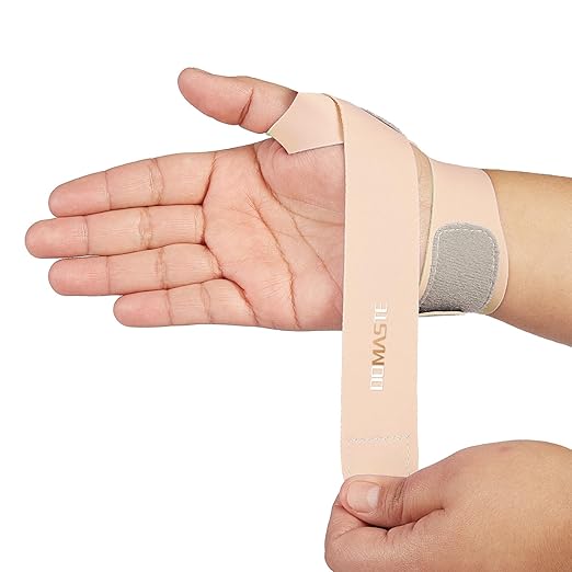 Pickleball Wrist Brace Support for Tennis, Ultra Thin Elastic Wrist Wraps, Lightweight, Breathable and Skin Friendly (Misty Rose,Right)