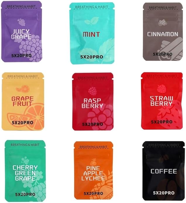 Breathing Necklace to Quit Smoking, Wood Breathing Necklace for Anxiety, Stress Relief, Stop Smoking, Includes Replaceable Unscented Cotton Filters