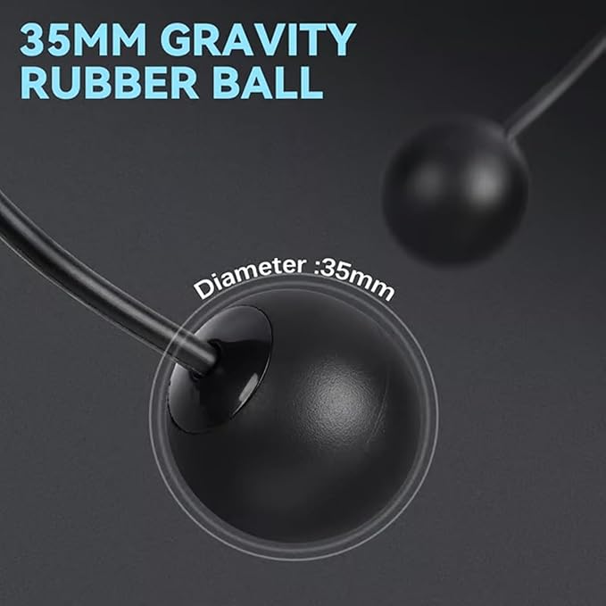 Indicatek Skipping Rope with Counter, Cordless Jump Rope, Smart Weighted Cord with Lcd Display, Adjustable Digital Counting Skipping Tool, Tangle-Free Wireless String for Fitness