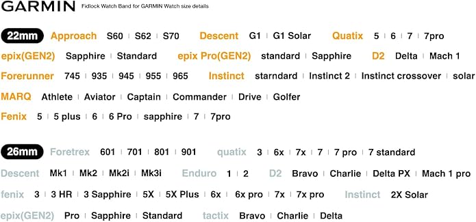 bitplay QuickFit Watch Band 22mm / 26mm – Magnetic Fidlock Buckle, Reinforced Nylon & Hypalon Strap, Compatible with Garmin Forerunner, Instinct, Quatix Series