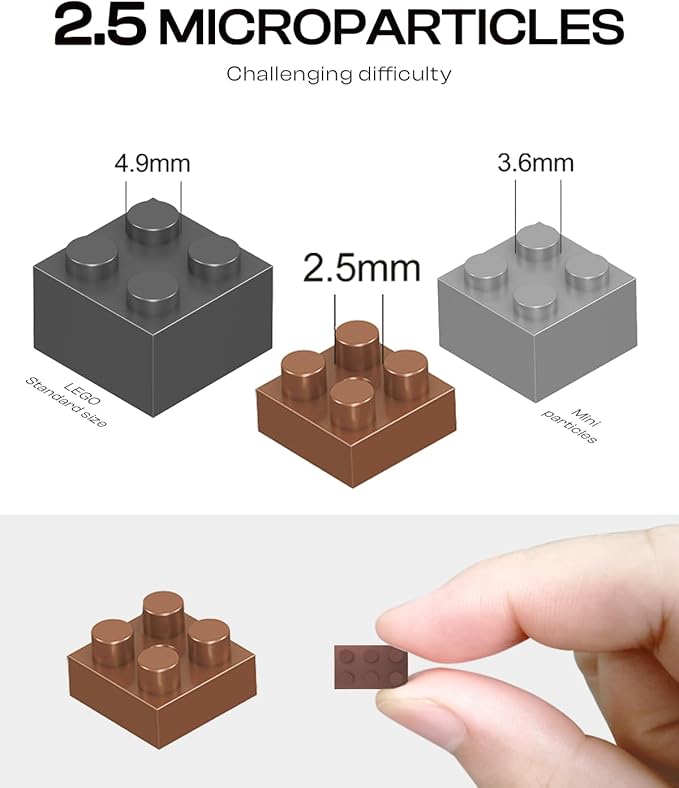 Big Bonsai Flowers Tree Architecture Set for Boys 8-14 Lighting Japanese Cherry Blossom Tree House Building Kit with Box for Adults Toys for Boys/Girls Age 8-12, 2.5mm MICROPARTICLE
