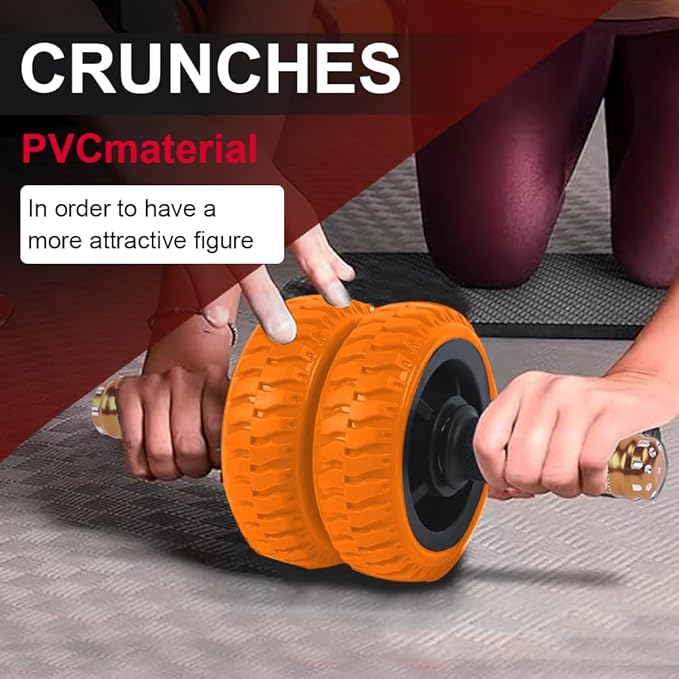 Ab Roller Wheel Ab Workout Equipment - Compact Exercise Wheel for Core Fitness