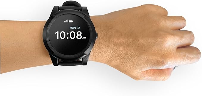 AngelSense Assistive Technology Watch with Personal GPS Tracker for Teens, Adults, Seniors, Autism, Special Needs, Dementia, Speakerphone, SOS Button, Live Tracking, Subscription Required