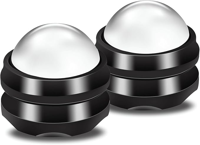 2-Pack Cryosphere Cold Massage Roller Ball,Manual Massage Ball for Heat and Ice Therapy,Self Massage Tool for Reliefs Muscle Pain,Decrease Inflammation,Reduces Stress¡