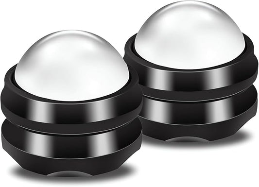 2-Pack Cryosphere Cold Massage Roller Ball,Manual Massage Ball for Heat and Ice Therapy,Self Massage Tool for Reliefs Muscle Pain,Decrease Inflammation,Reduces Stress¡