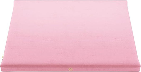 Mindful & Modern Zabuton Meditation Mat - Cotton Filled Yoga and Meditation Pad - Zabuton Meditation Cushion for Kneeling and Sitting Support - Large Rectangular Sitting Floor Pillow for Bench or Zafu