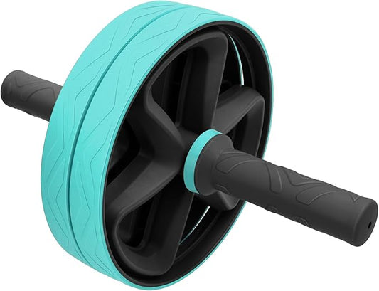 Ab roller wheel abdominal exercise core workout weight loss no noise easy to assembling light weight perfect home gym equipment for men & women